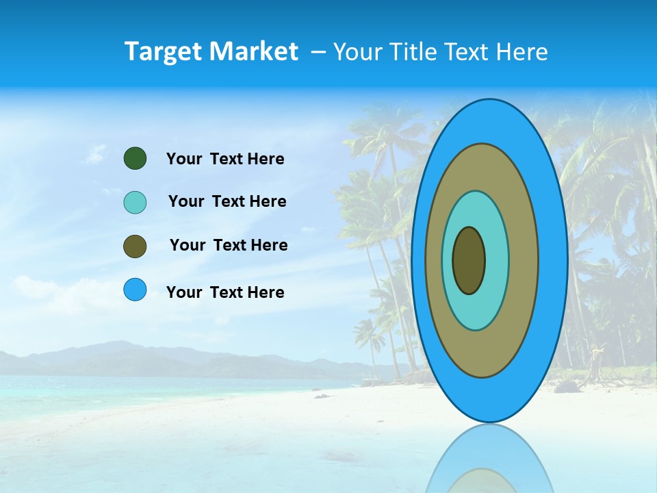 Vacation Landscape Exotic PowerPoint Template