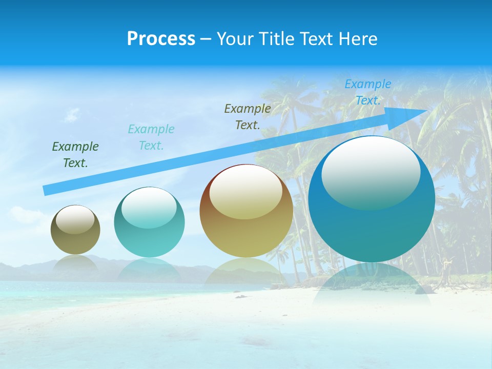 Vacation Landscape Exotic PowerPoint Template