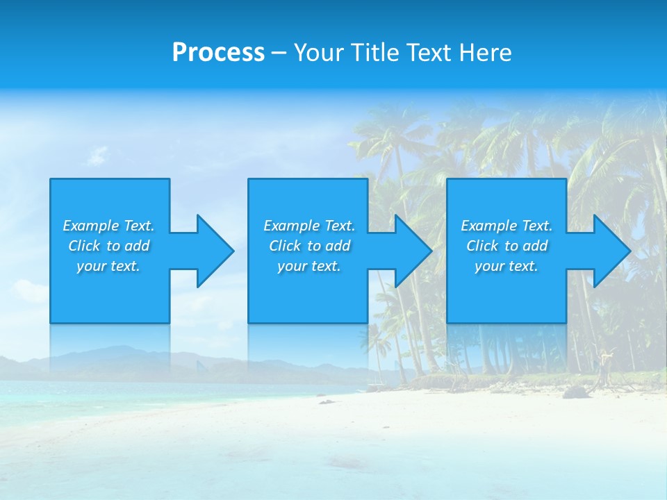 Vacation Landscape Exotic PowerPoint Template