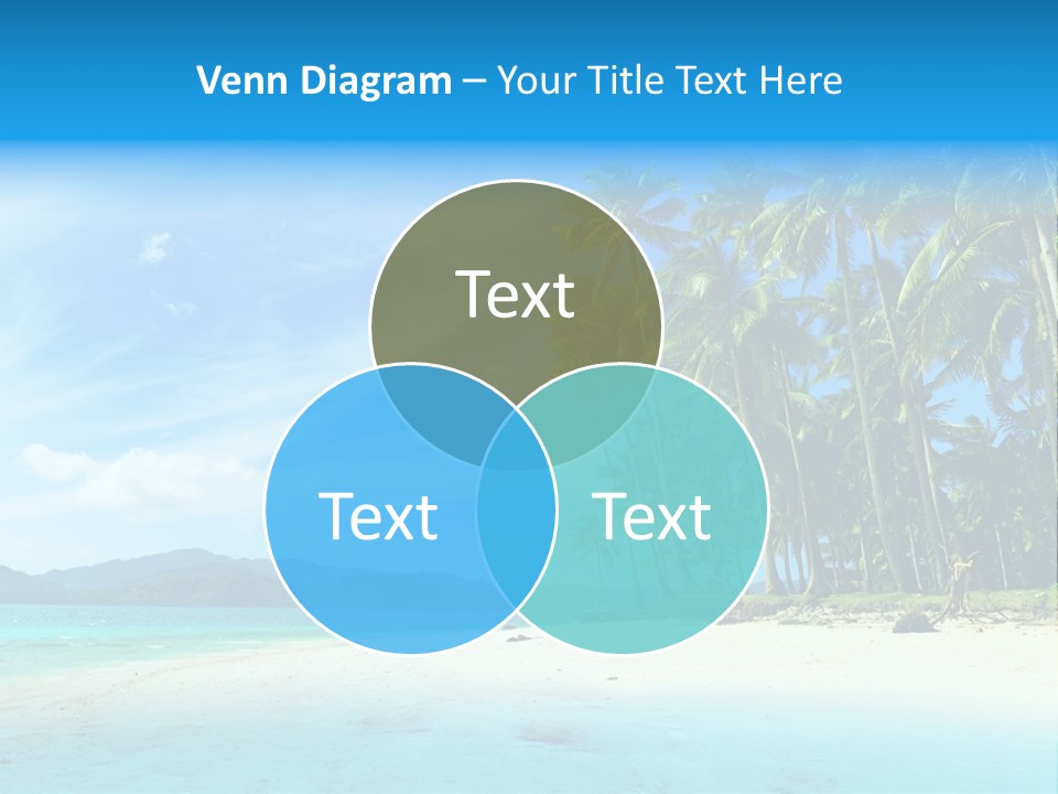 Vacation Landscape Exotic PowerPoint Template