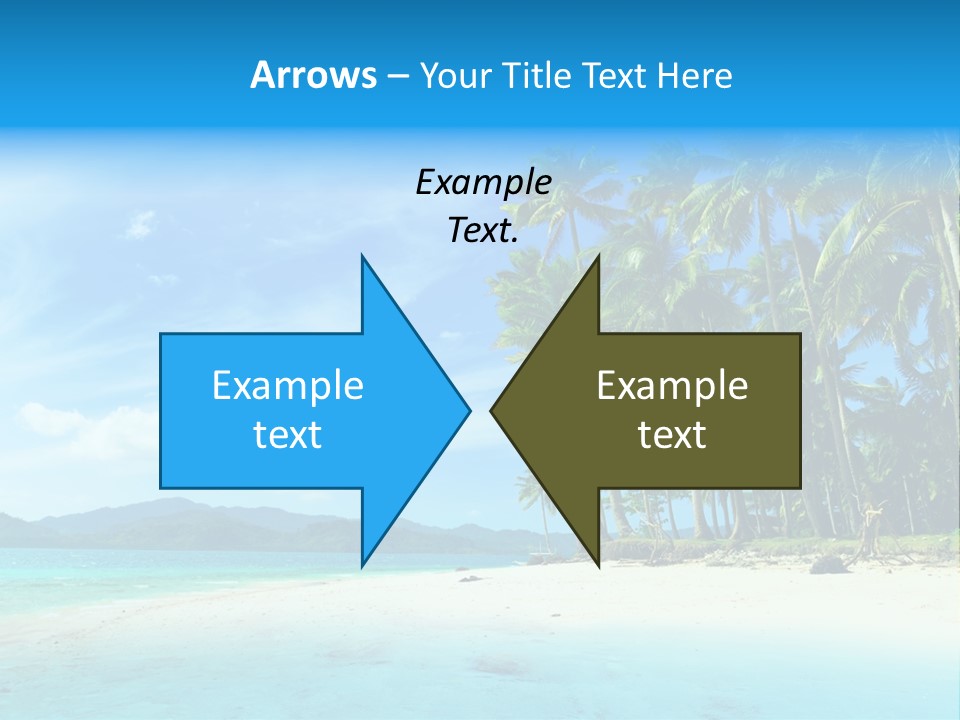 Vacation Landscape Exotic PowerPoint Template