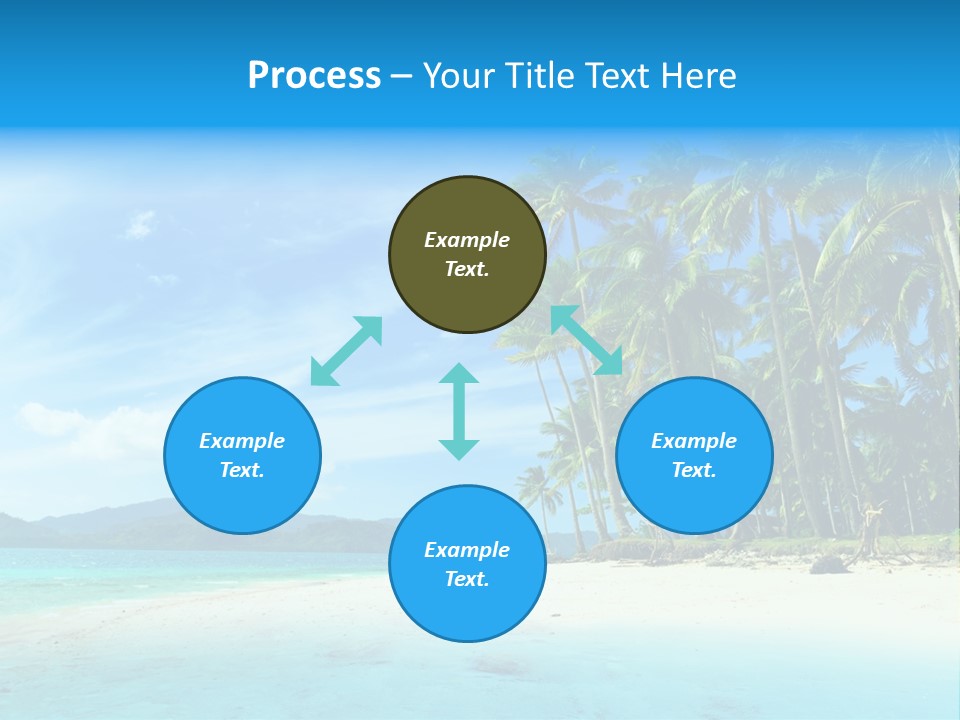 Vacation Landscape Exotic PowerPoint Template