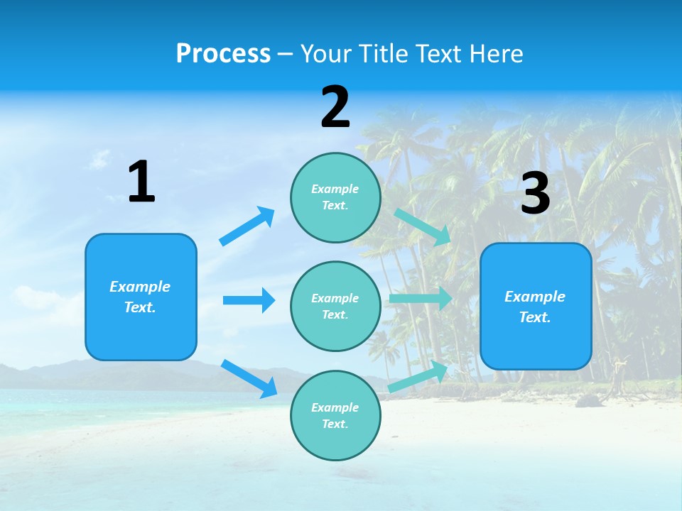 Vacation Landscape Exotic PowerPoint Template