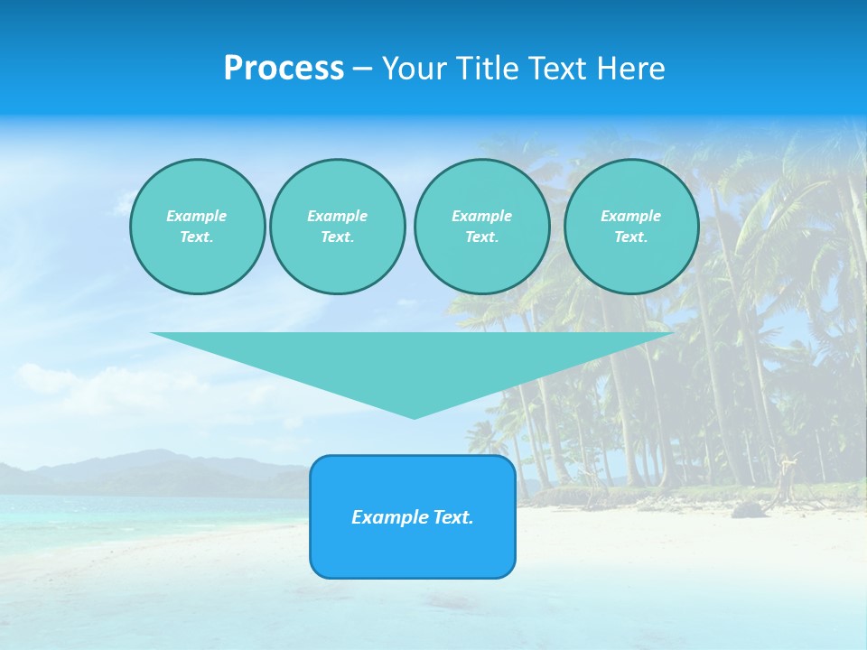 Vacation Landscape Exotic PowerPoint Template