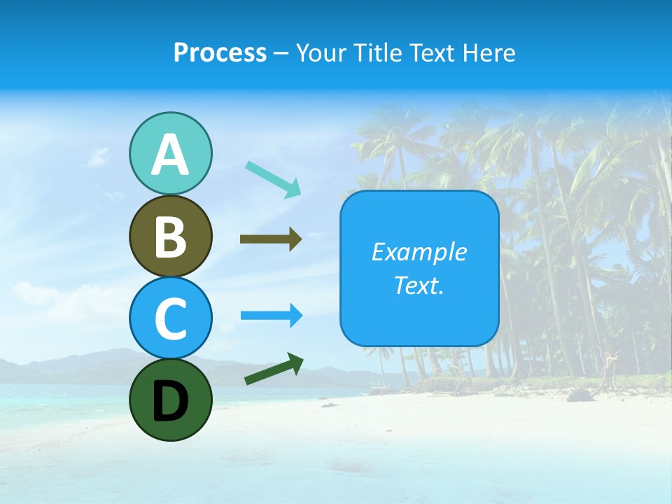 Vacation Landscape Exotic PowerPoint Template