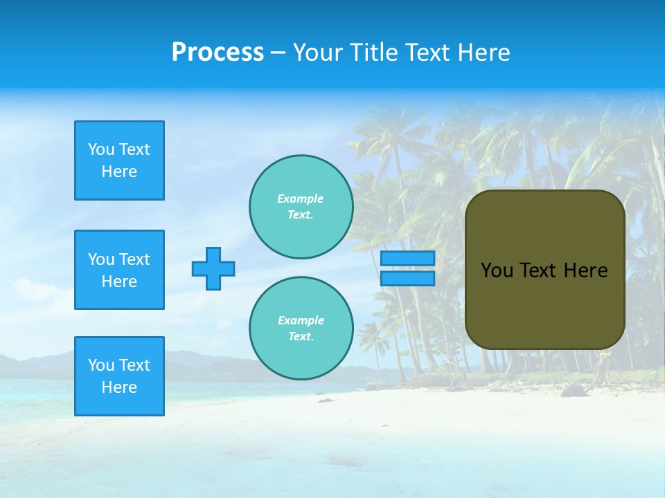 Vacation Landscape Exotic PowerPoint Template