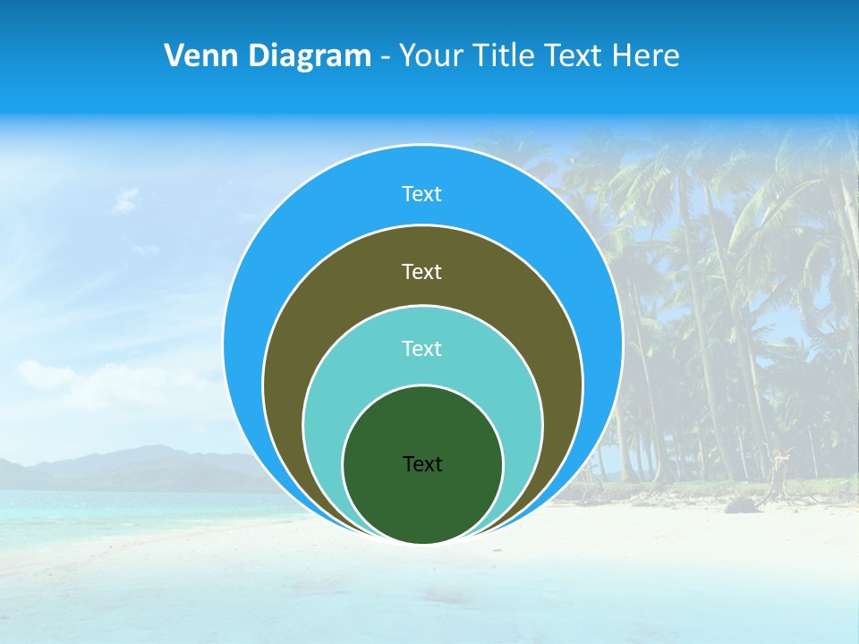 Vacation Landscape Exotic PowerPoint Template