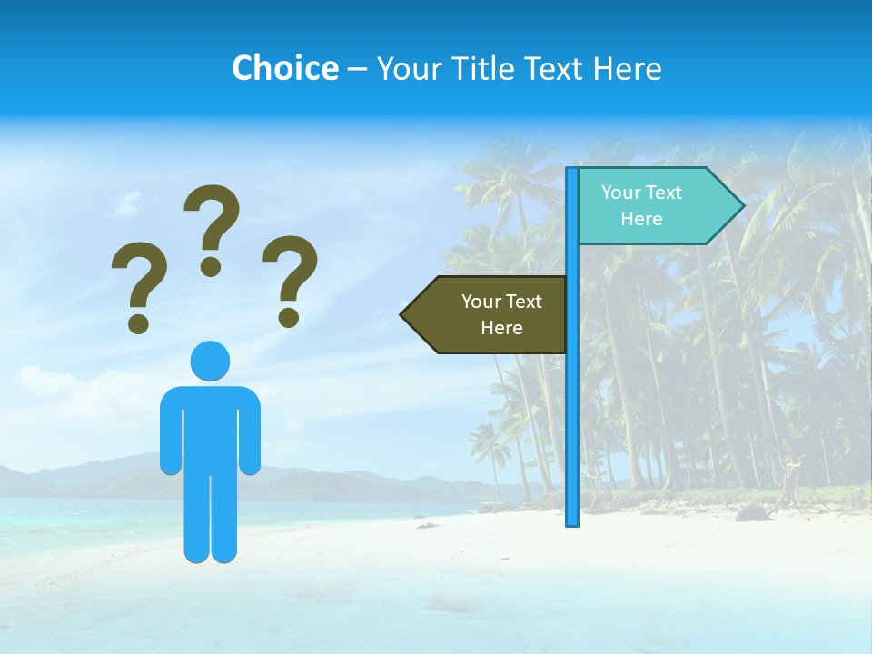 Vacation Landscape Exotic PowerPoint Template