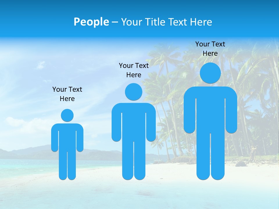 Vacation Landscape Exotic PowerPoint Template