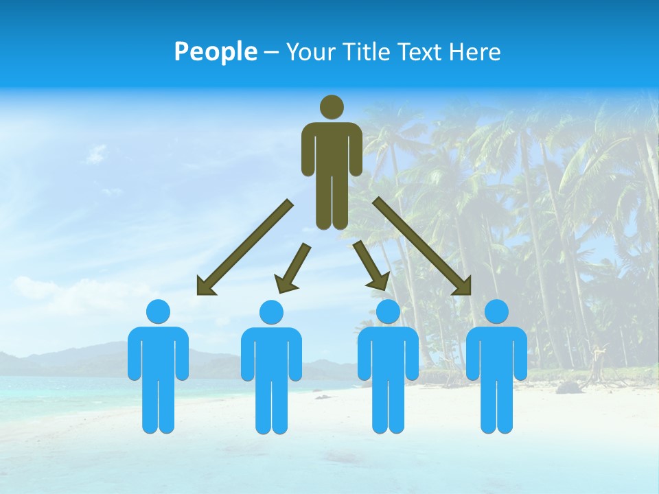 Vacation Landscape Exotic PowerPoint Template