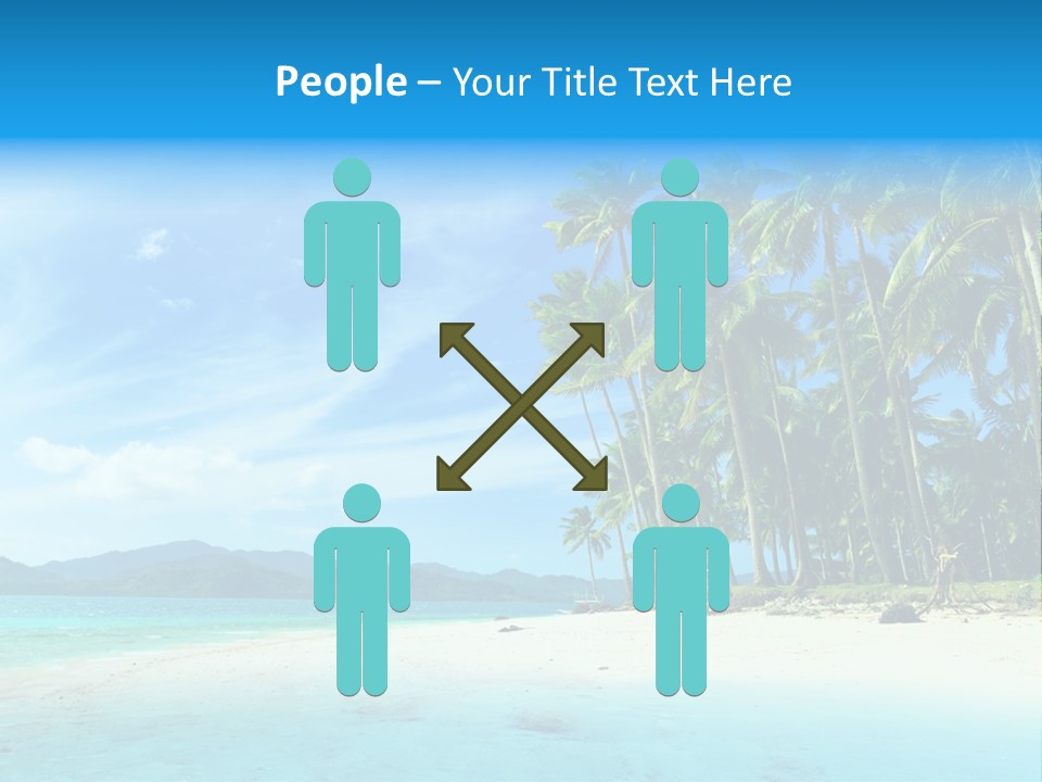 Vacation Landscape Exotic PowerPoint Template