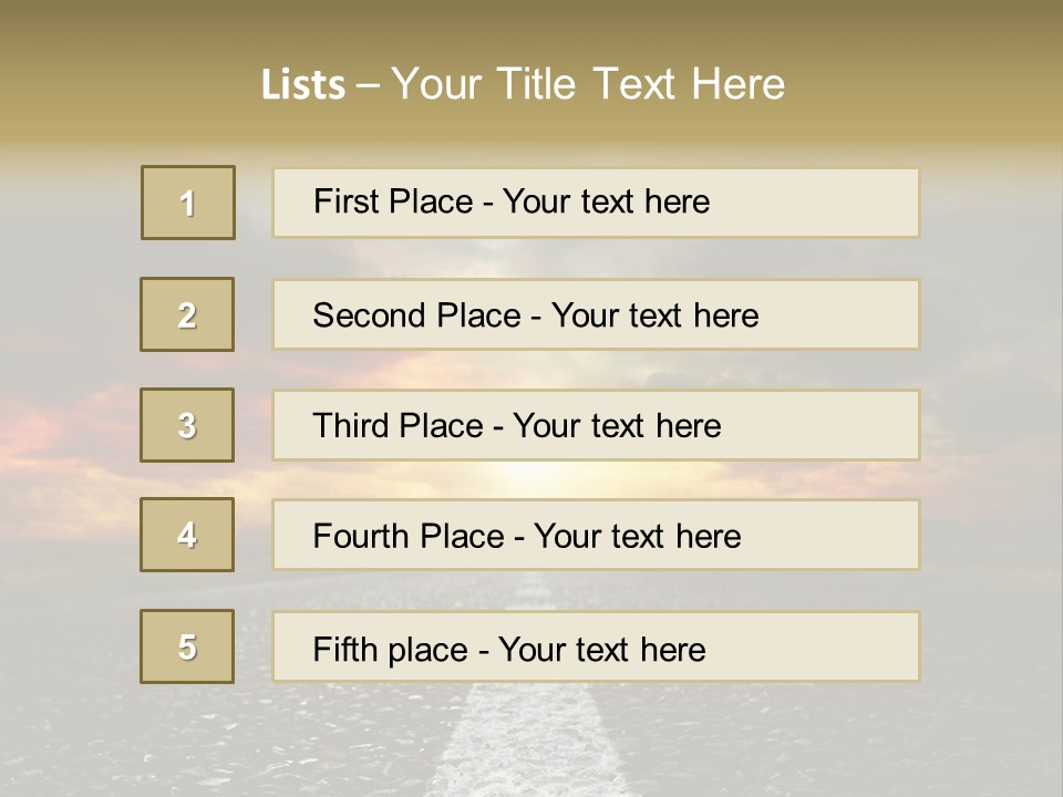 Weather Season Land PowerPoint Template