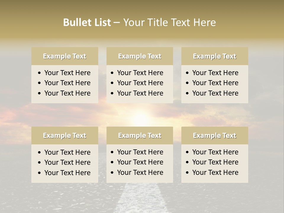 Weather Season Land PowerPoint Template