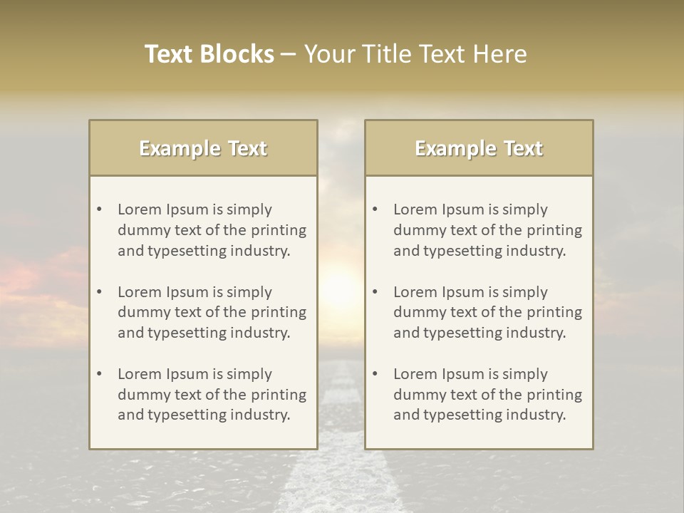 Weather Season Land PowerPoint Template