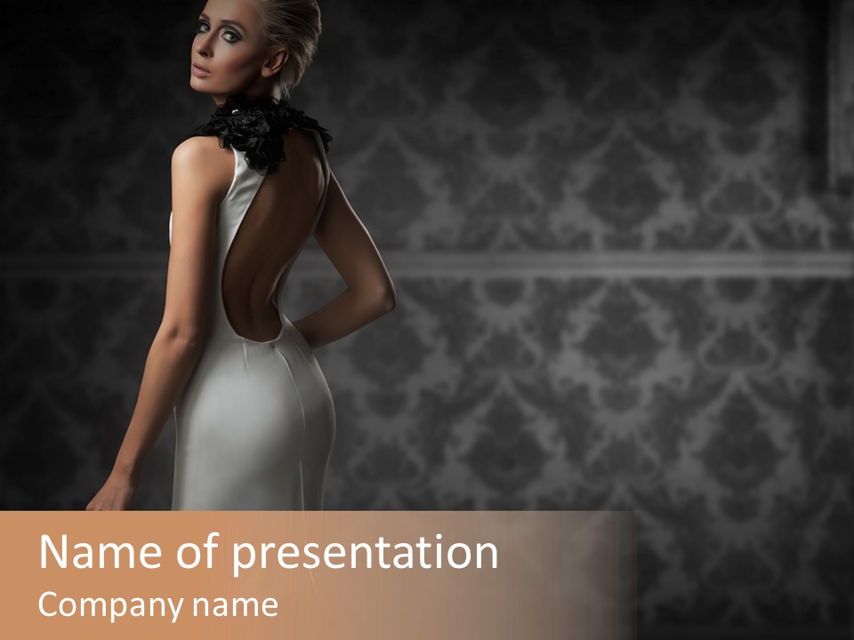 Slim Body Cosmetics PowerPoint Template