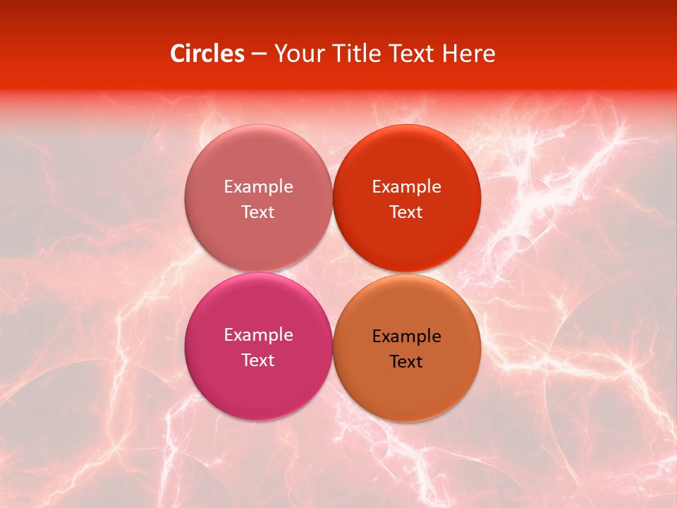 Color Voltage Thunder PowerPoint Template