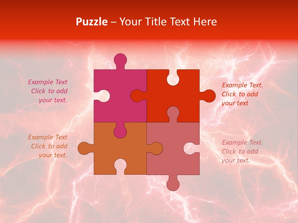 Color Voltage Thunder PowerPoint Template