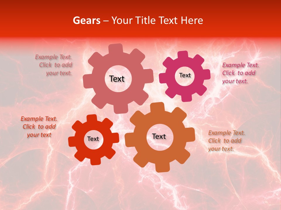 Color Voltage Thunder PowerPoint Template