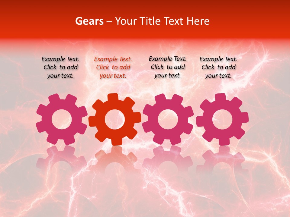 Color Voltage Thunder PowerPoint Template