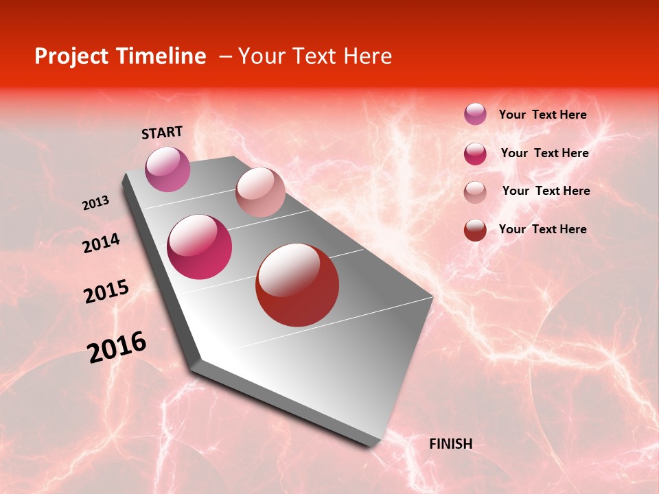 Color Voltage Thunder PowerPoint Template