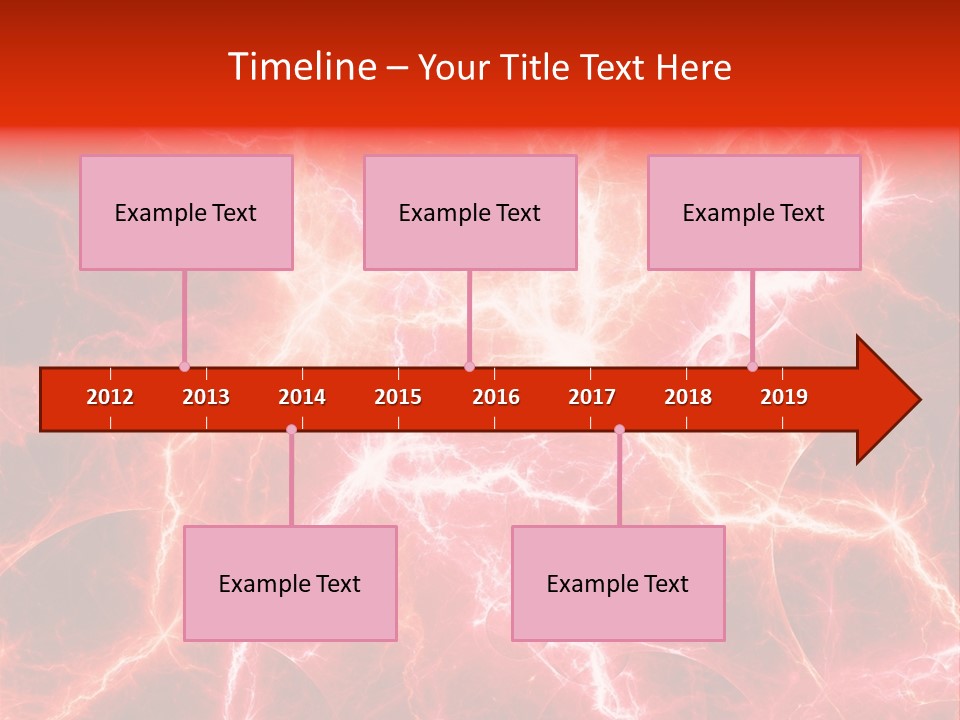 Color Voltage Thunder PowerPoint Template