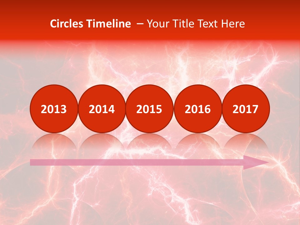 Color Voltage Thunder PowerPoint Template