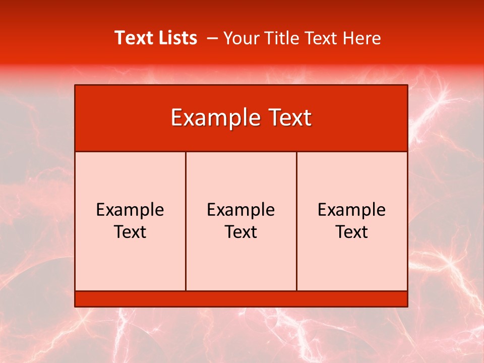 Color Voltage Thunder PowerPoint Template