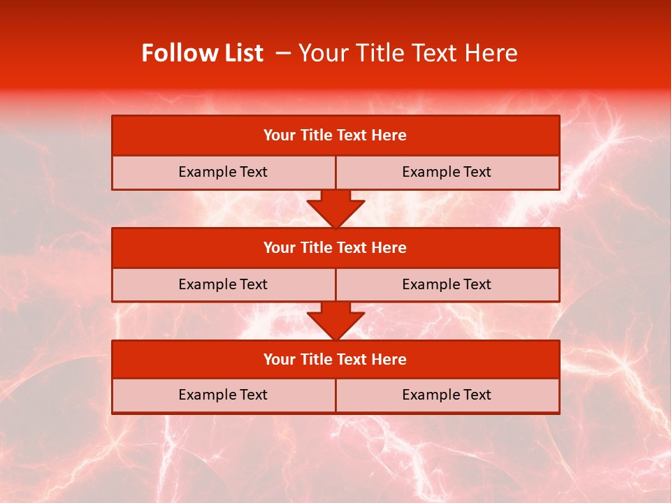 Color Voltage Thunder PowerPoint Template