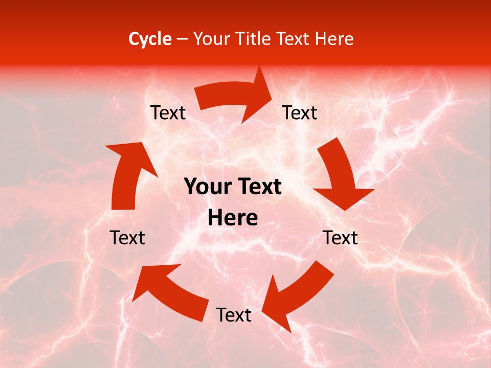 Color Voltage Thunder PowerPoint Template