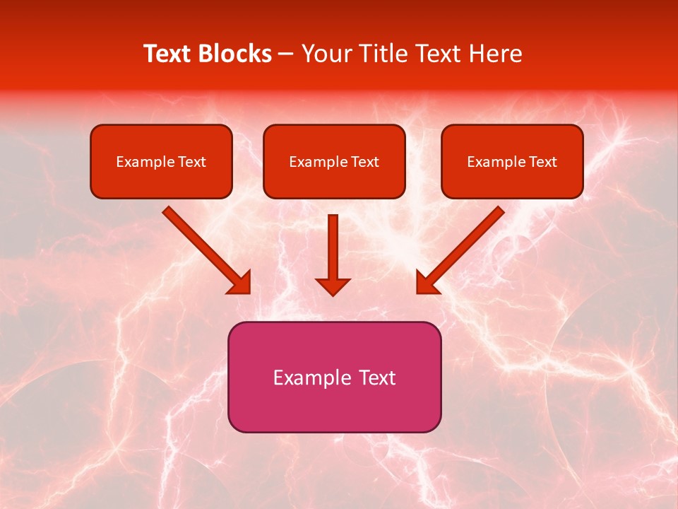 Color Voltage Thunder PowerPoint Template