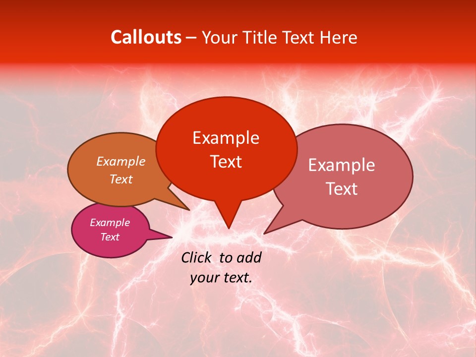 Color Voltage Thunder PowerPoint Template