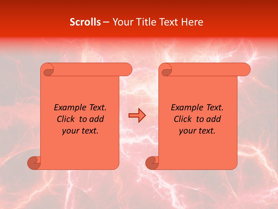 Color Voltage Thunder PowerPoint Template