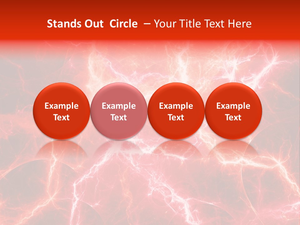 Color Voltage Thunder PowerPoint Template