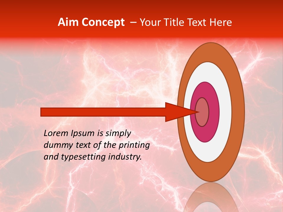 Color Voltage Thunder PowerPoint Template