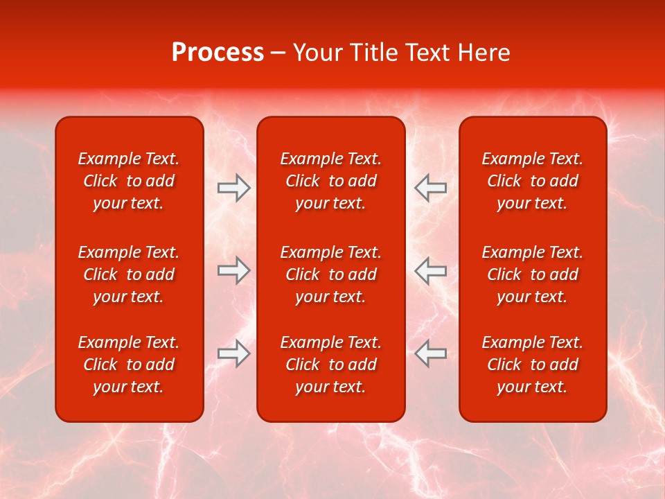 Color Voltage Thunder PowerPoint Template