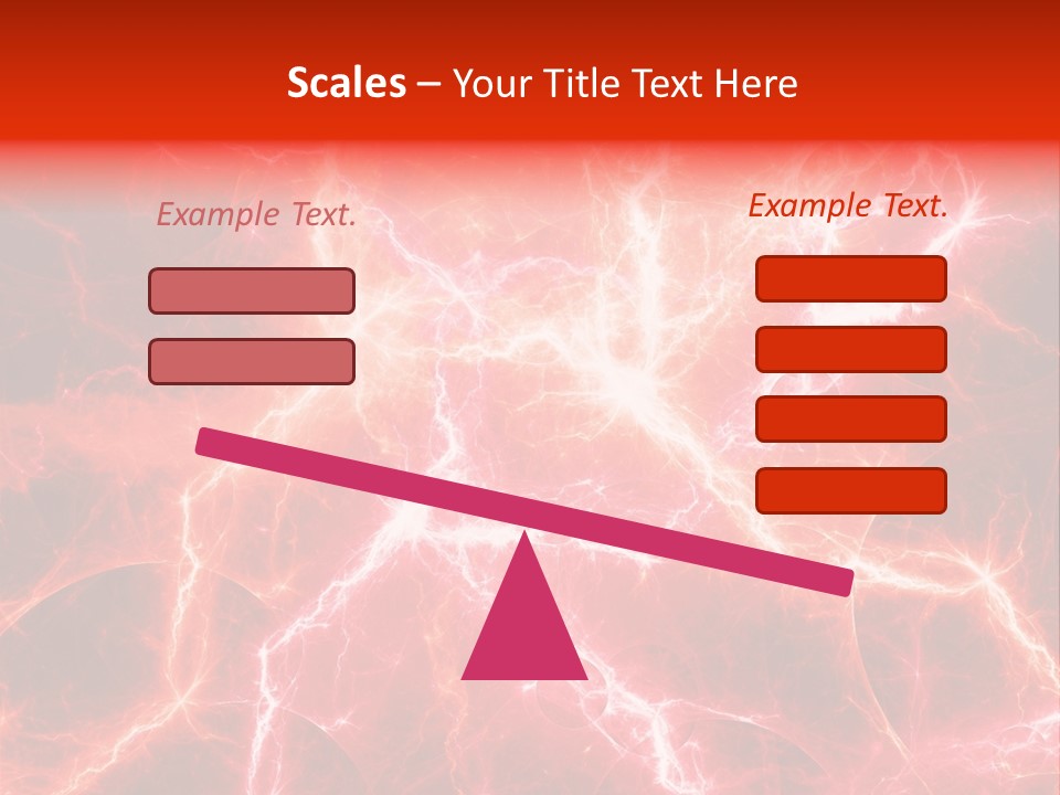 Color Voltage Thunder PowerPoint Template