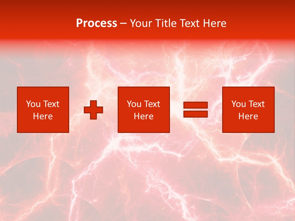 Color Voltage Thunder PowerPoint Template