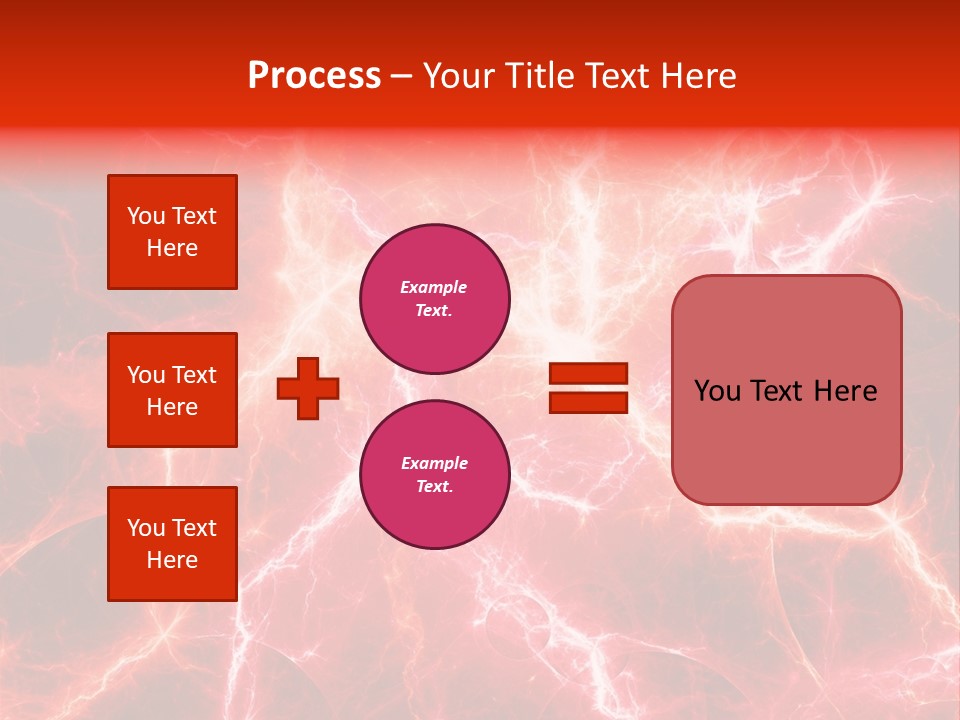 Color Voltage Thunder PowerPoint Template