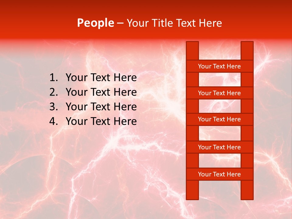 Color Voltage Thunder PowerPoint Template