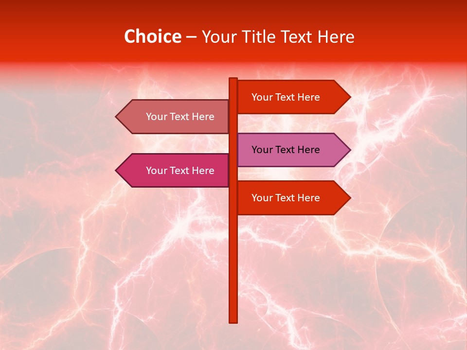 Color Voltage Thunder PowerPoint Template