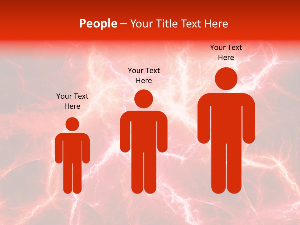 Color Voltage Thunder PowerPoint Template