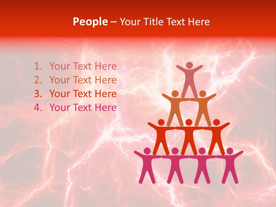 Color Voltage Thunder PowerPoint Template