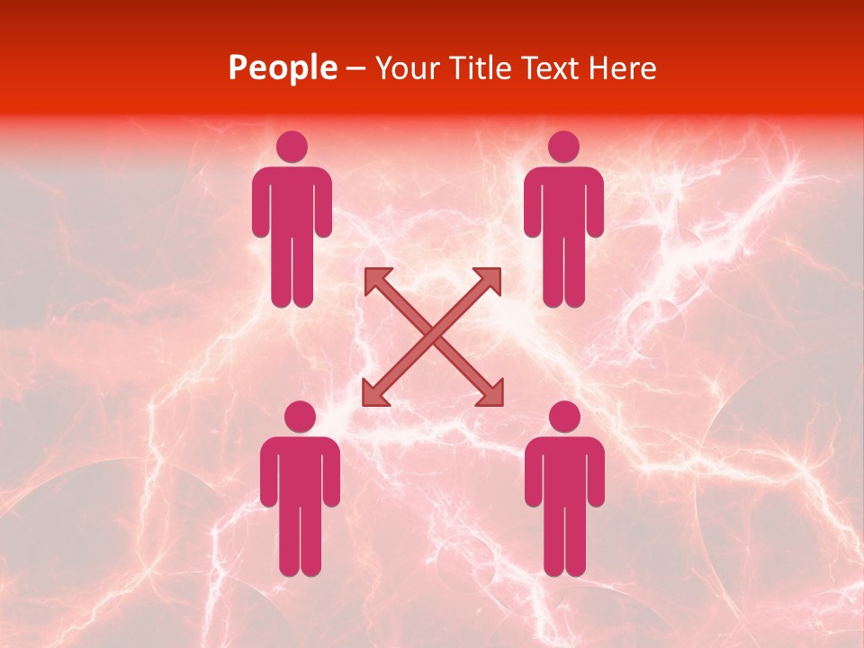 Color Voltage Thunder PowerPoint Template