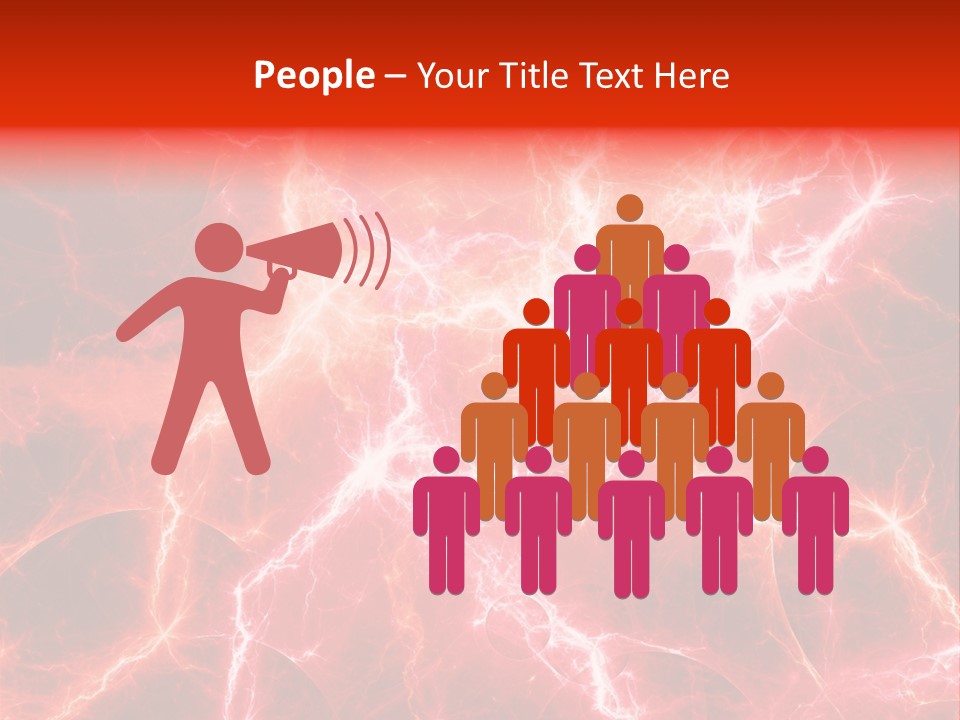 Color Voltage Thunder PowerPoint Template