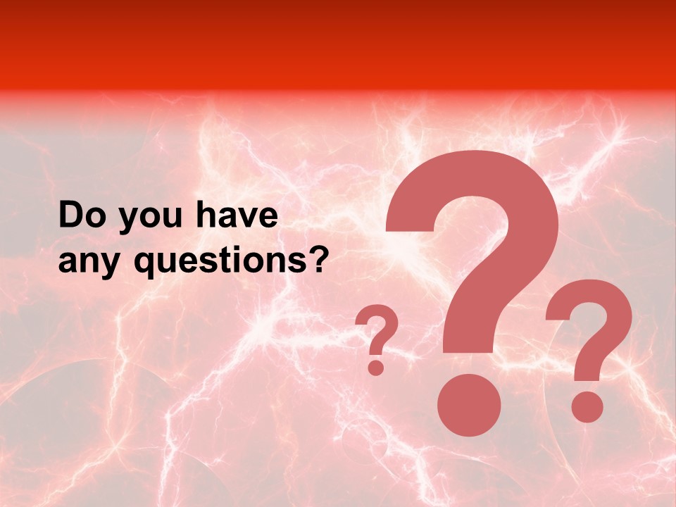 Color Voltage Thunder PowerPoint Template