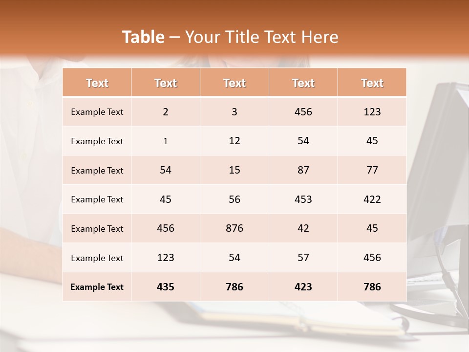 Young Adults Smiling Happy PowerPoint Template