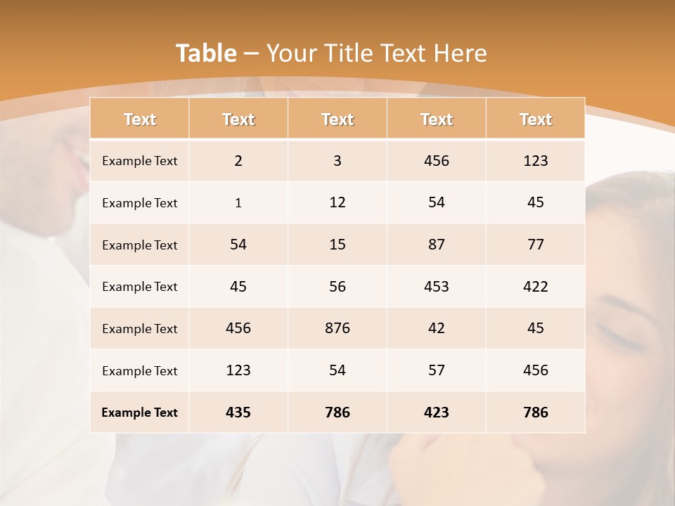 Business Pad Woman PowerPoint Template