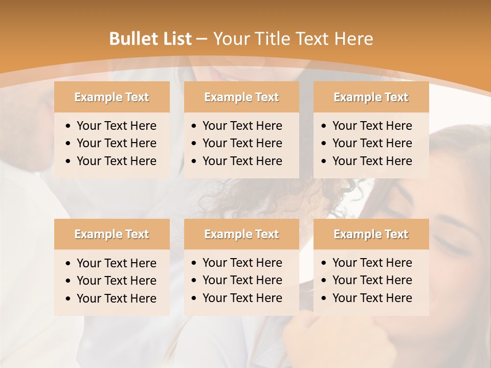 Business Pad Woman PowerPoint Template