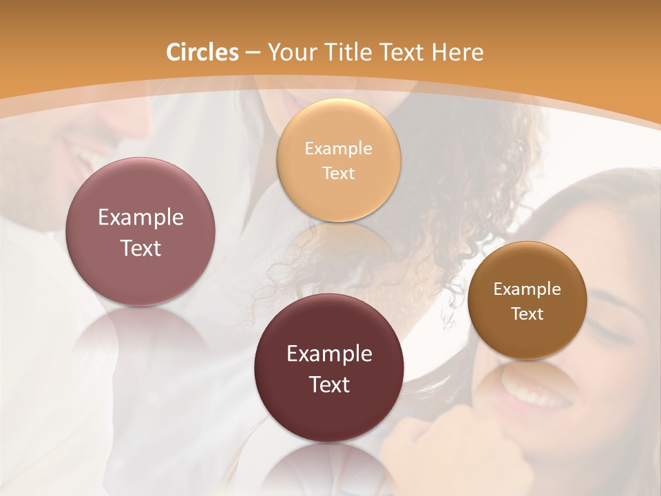 Business Pad Woman PowerPoint Template