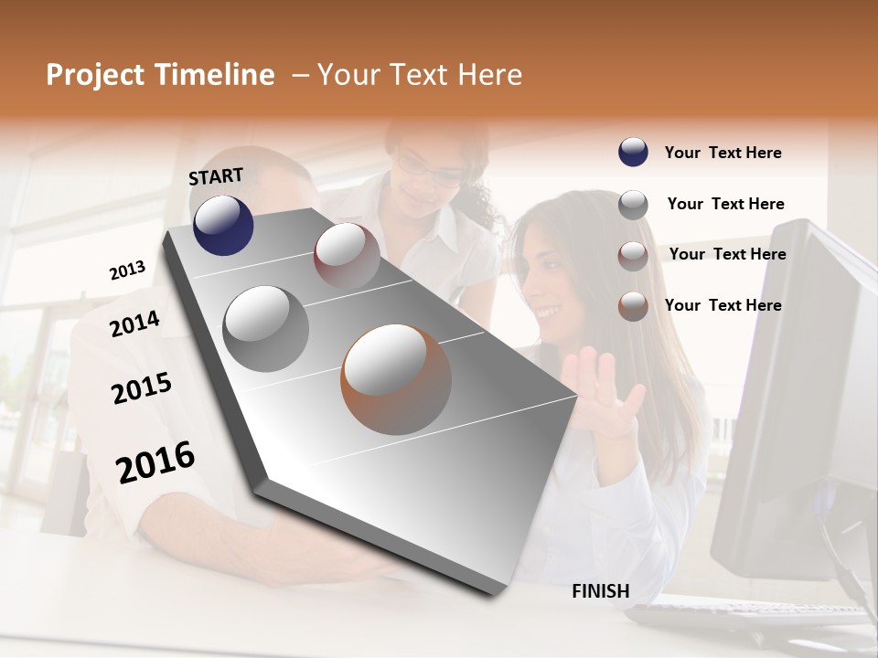 Training Course Finance Internet PowerPoint Template